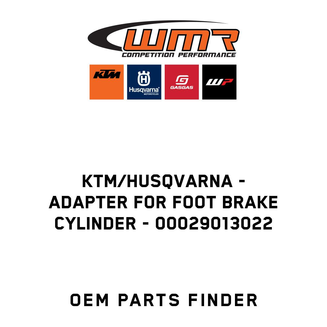 Adapter for foot brake cylinder