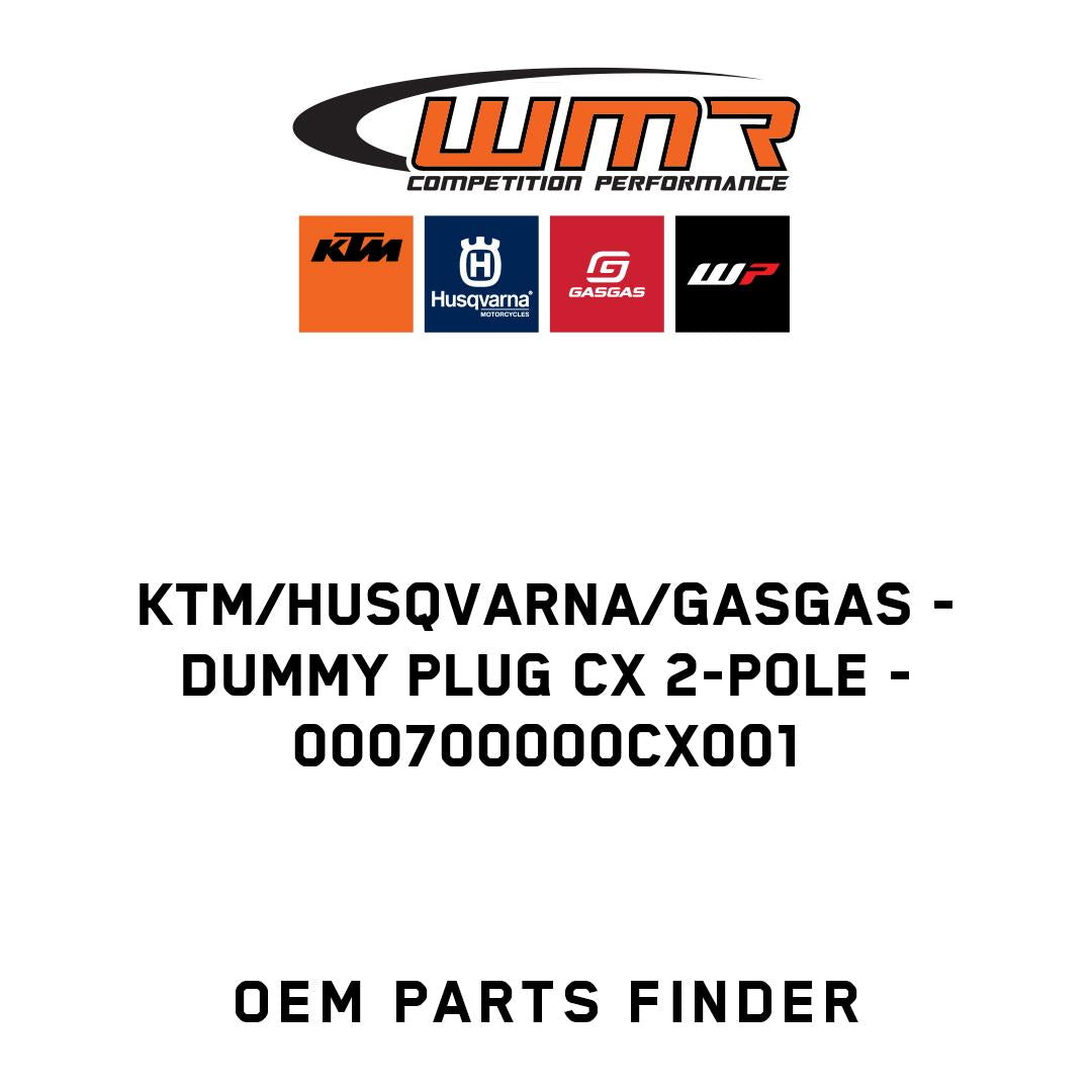 Dummy plug CX 2-pole