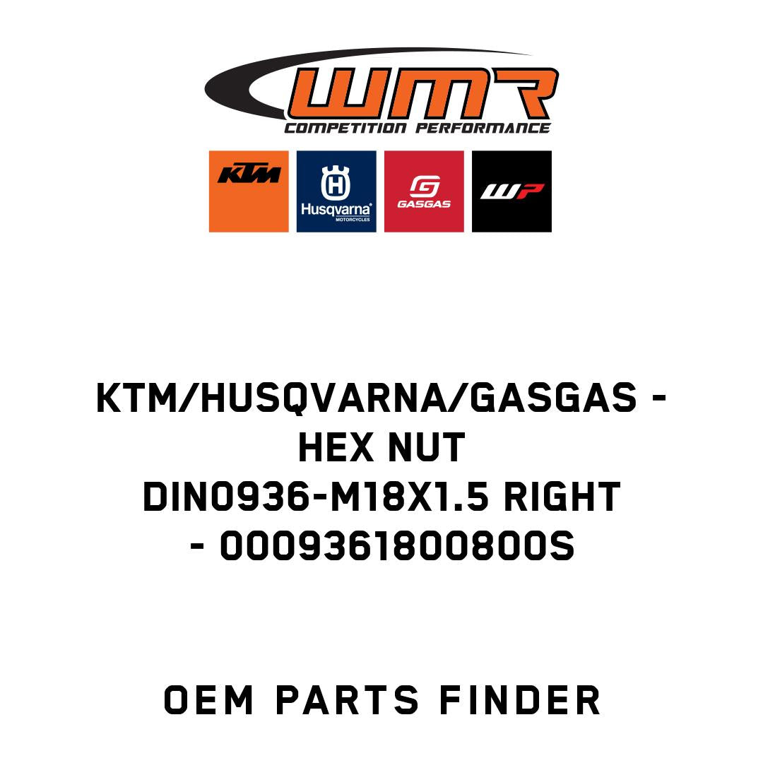 Hex nut DIN0936-M18x1.5 right