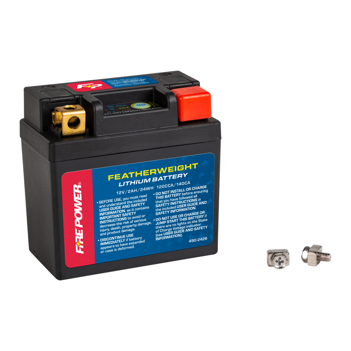 Fire Power Featherweight Lithium Battery 120 CCA 12V/24Wh HJ04L-FP-B