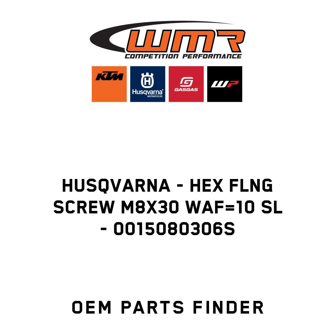 Hex flng screw M8x30 WAF=10 SL
