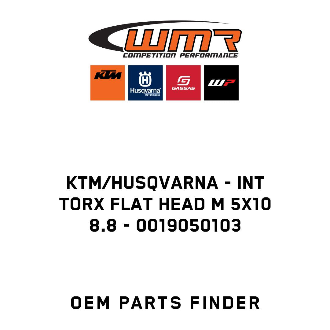 INT TORX FLAT HEAD M 5X10 8.8