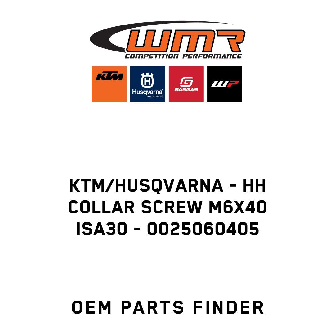 HH collar screw M6x40 ISA30