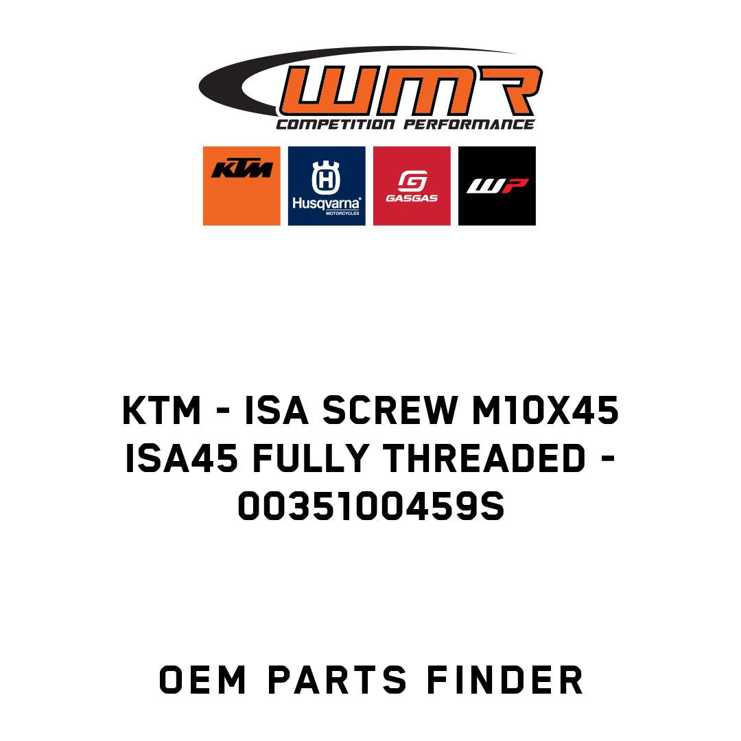 ISA screw M10x45 ISA45 fully threaded