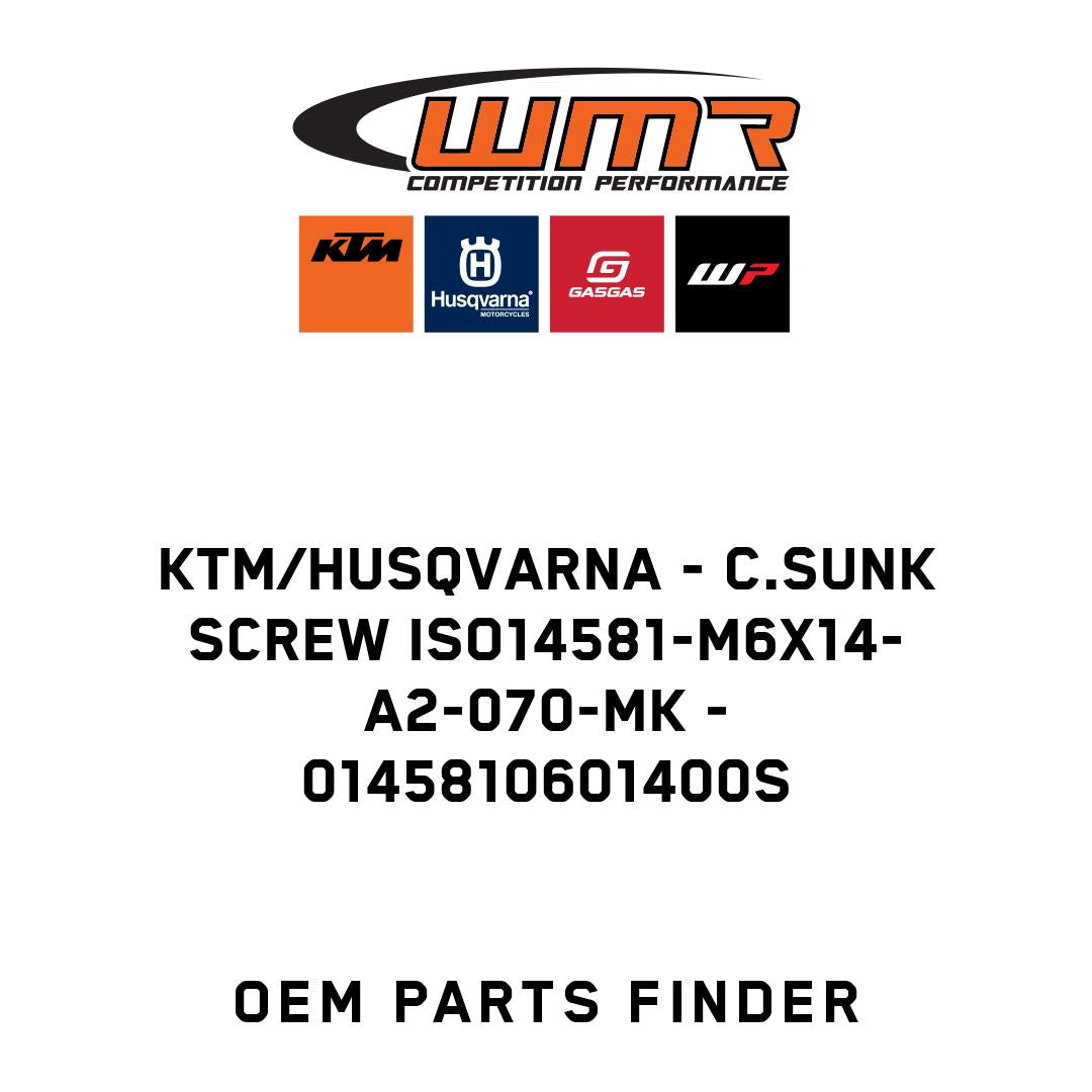 C.sunk screw ISO14581-M6x14-A2-070-MK