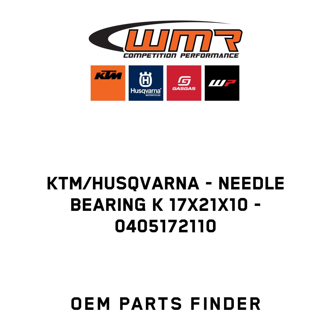 NEEDLE BEARING K 17X21X10