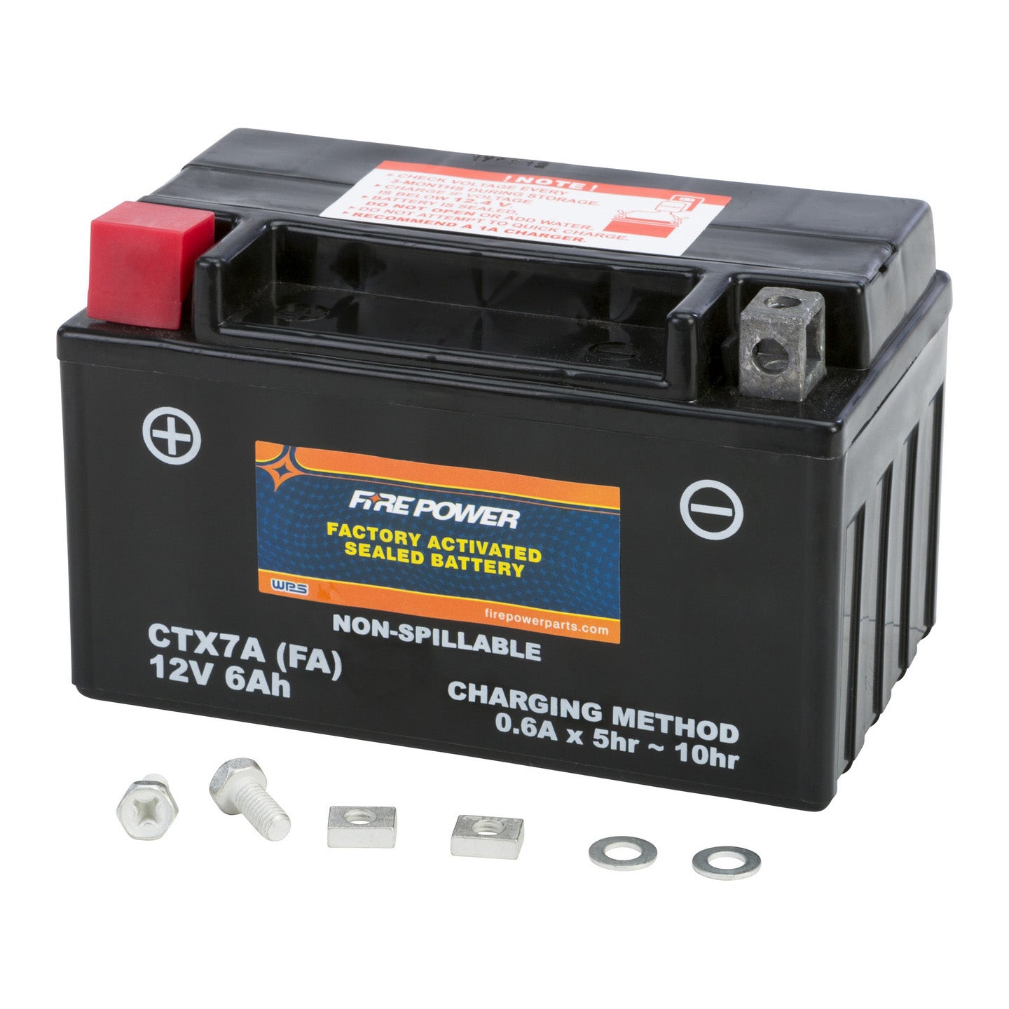 Fire Power Factory Activated Sealed Battery CTX7A-BS