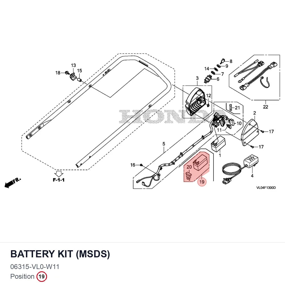 BATTERY KIT (MSDS)
