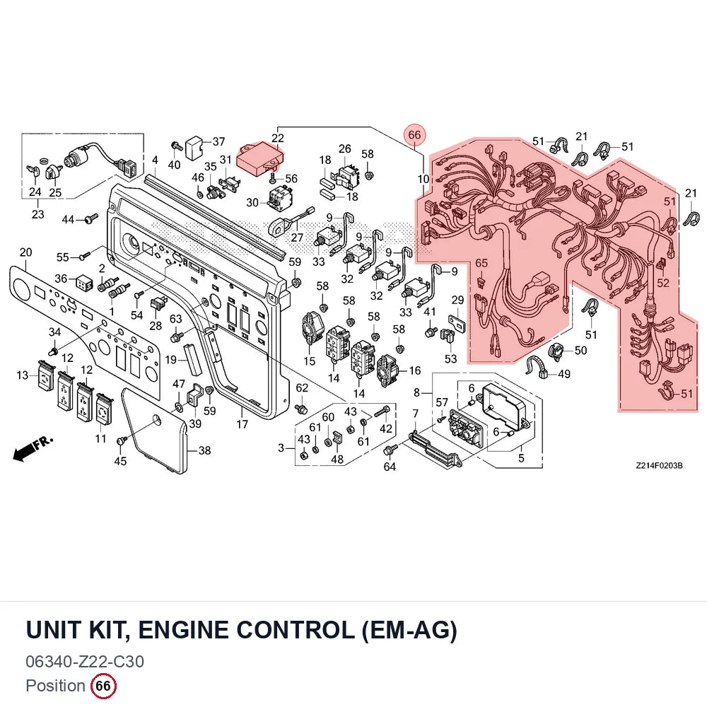 UNIT KIT, ENGINE CONTROL (EM-AG)