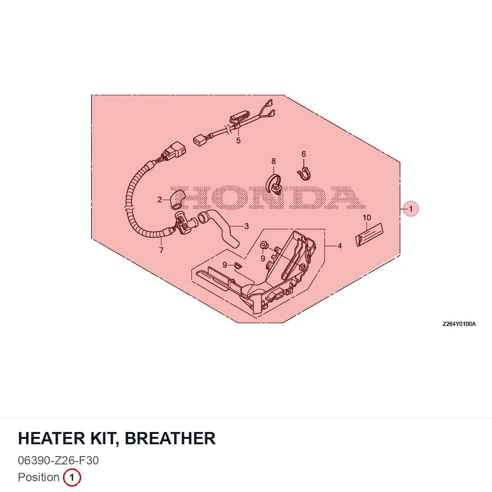HEATER KIT, BREATHER