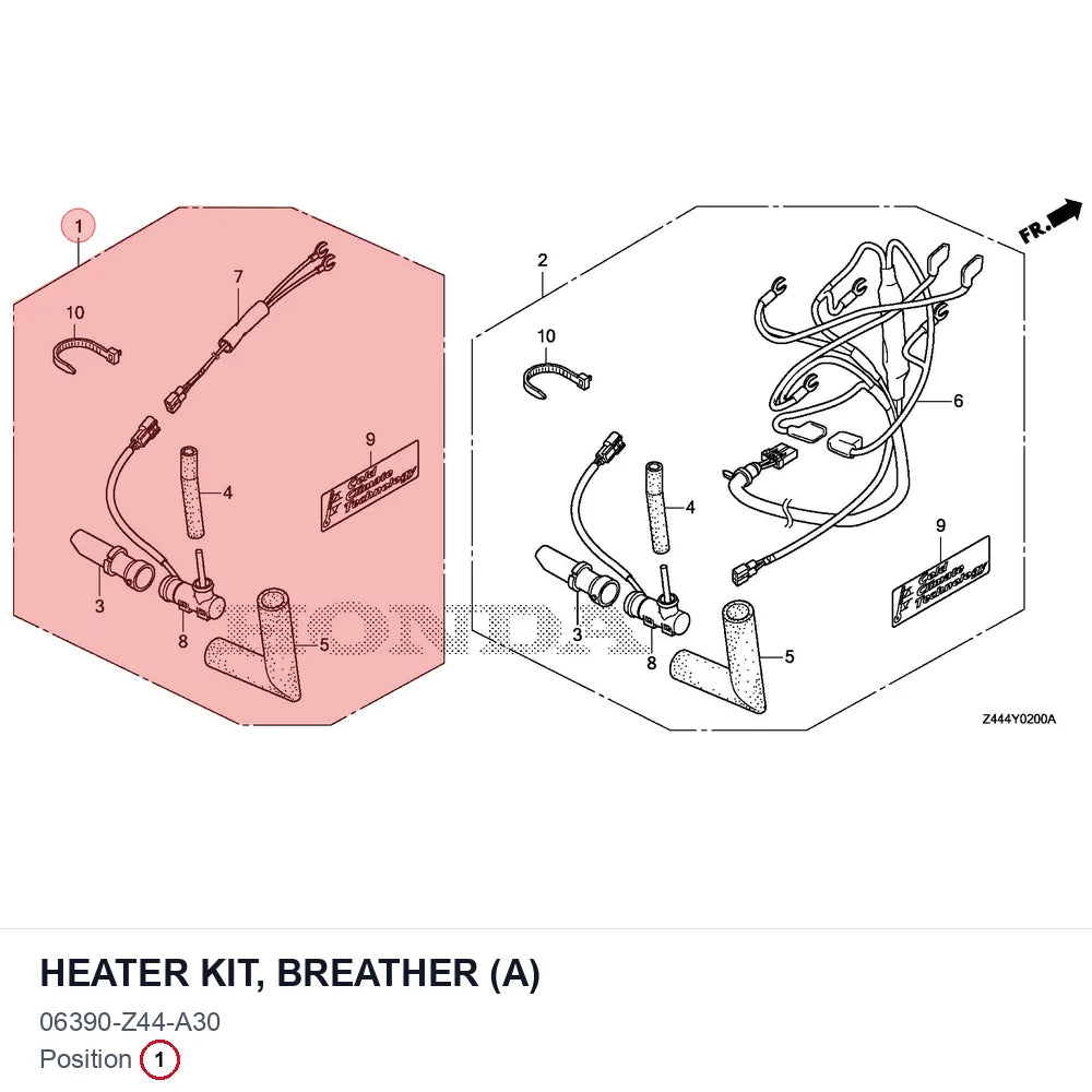 HEATER KIT, BREATHER (A)