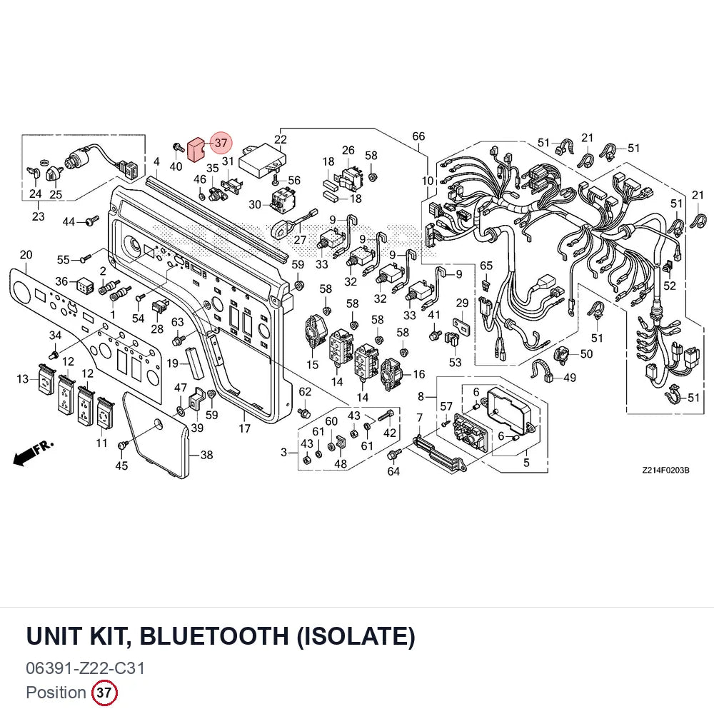 UNIT KIT, BLUETOOTH (ISOLATE)