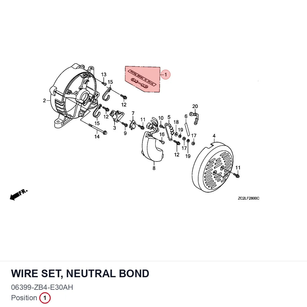 WIRE SET, NEUTRAL BOND