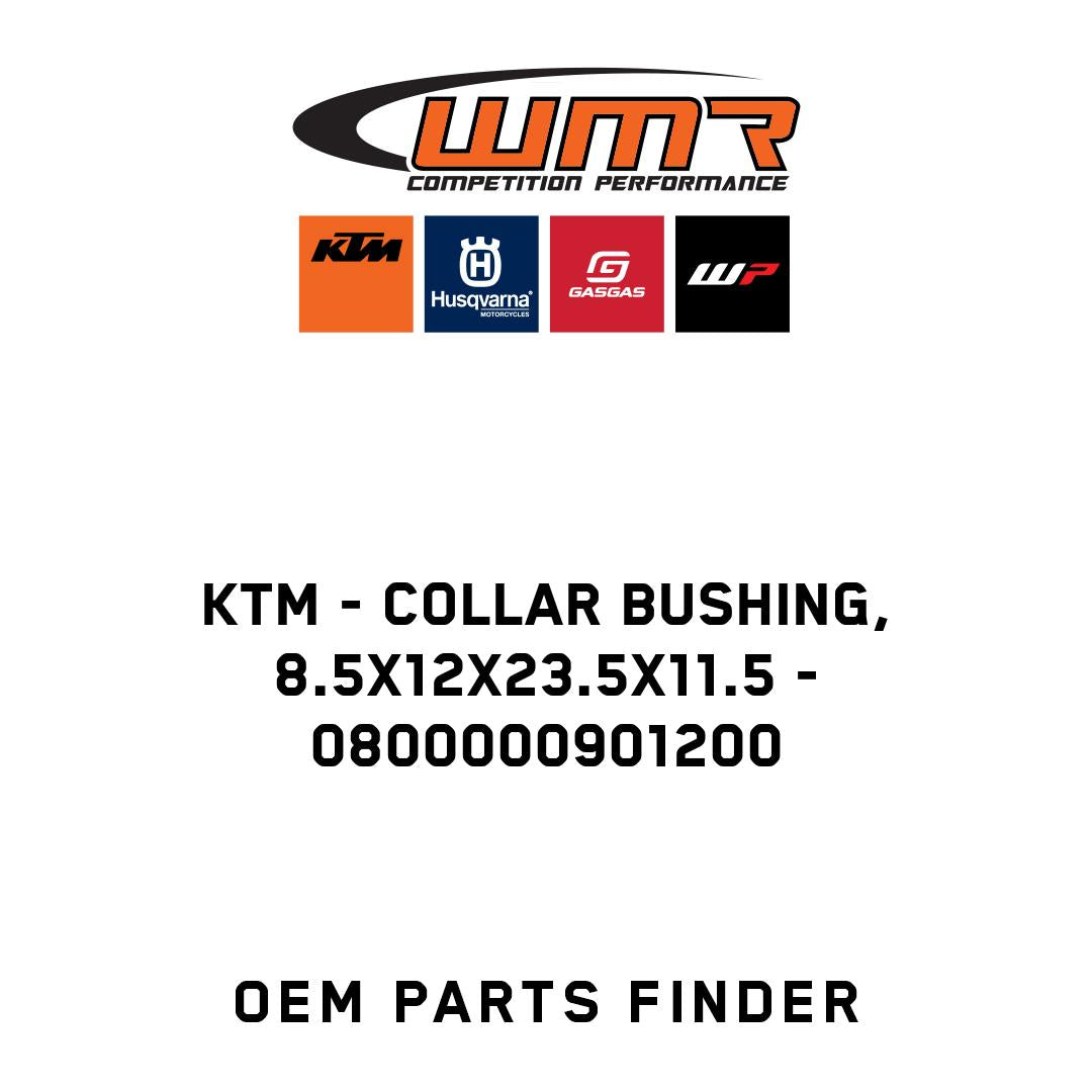 Collar bushing, 8.5x12x23.5x11.5