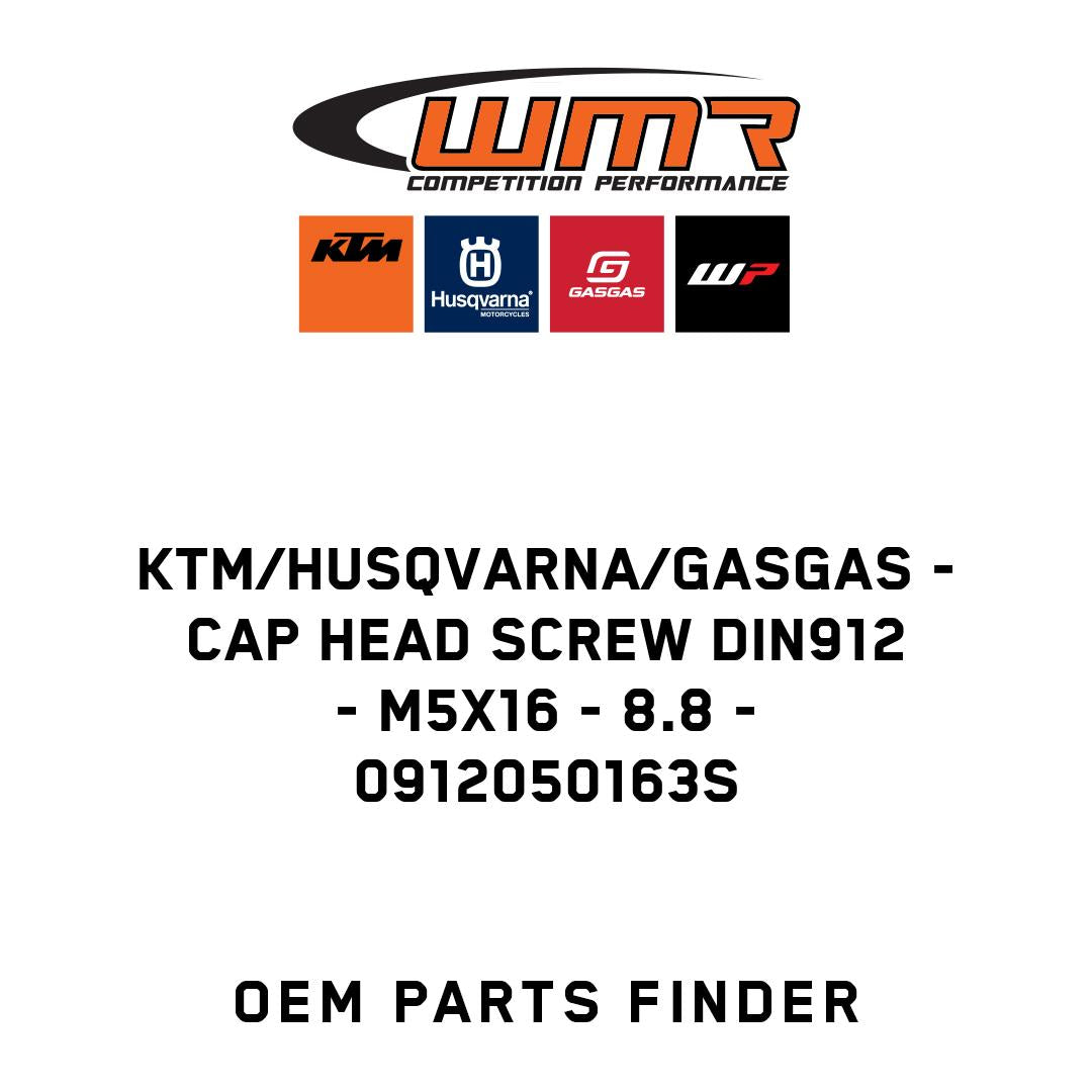 Cap head screw DIN912 - M5x16 - 8.8