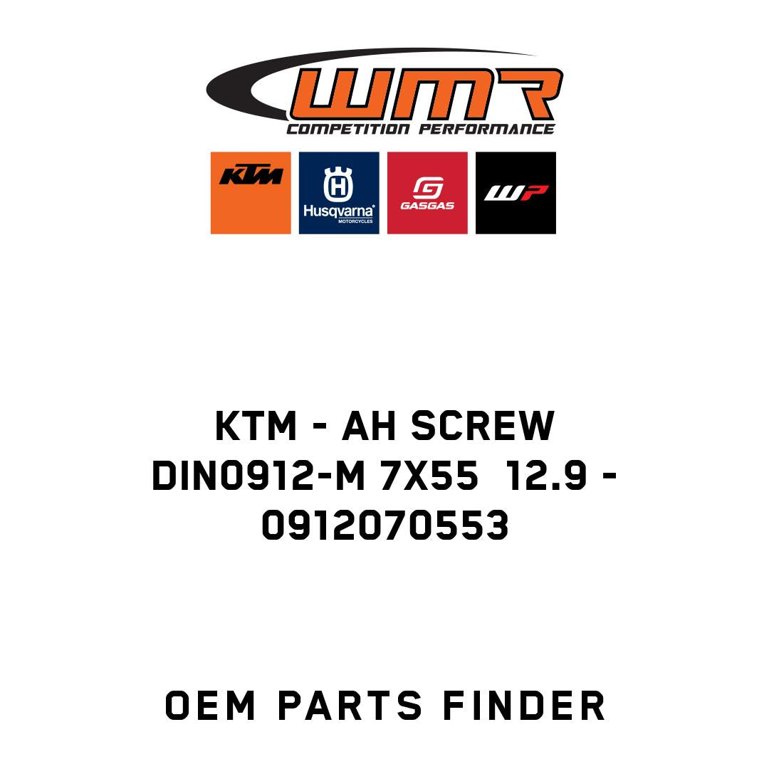 AH SCREW DIN0912-M 7X55 12.9