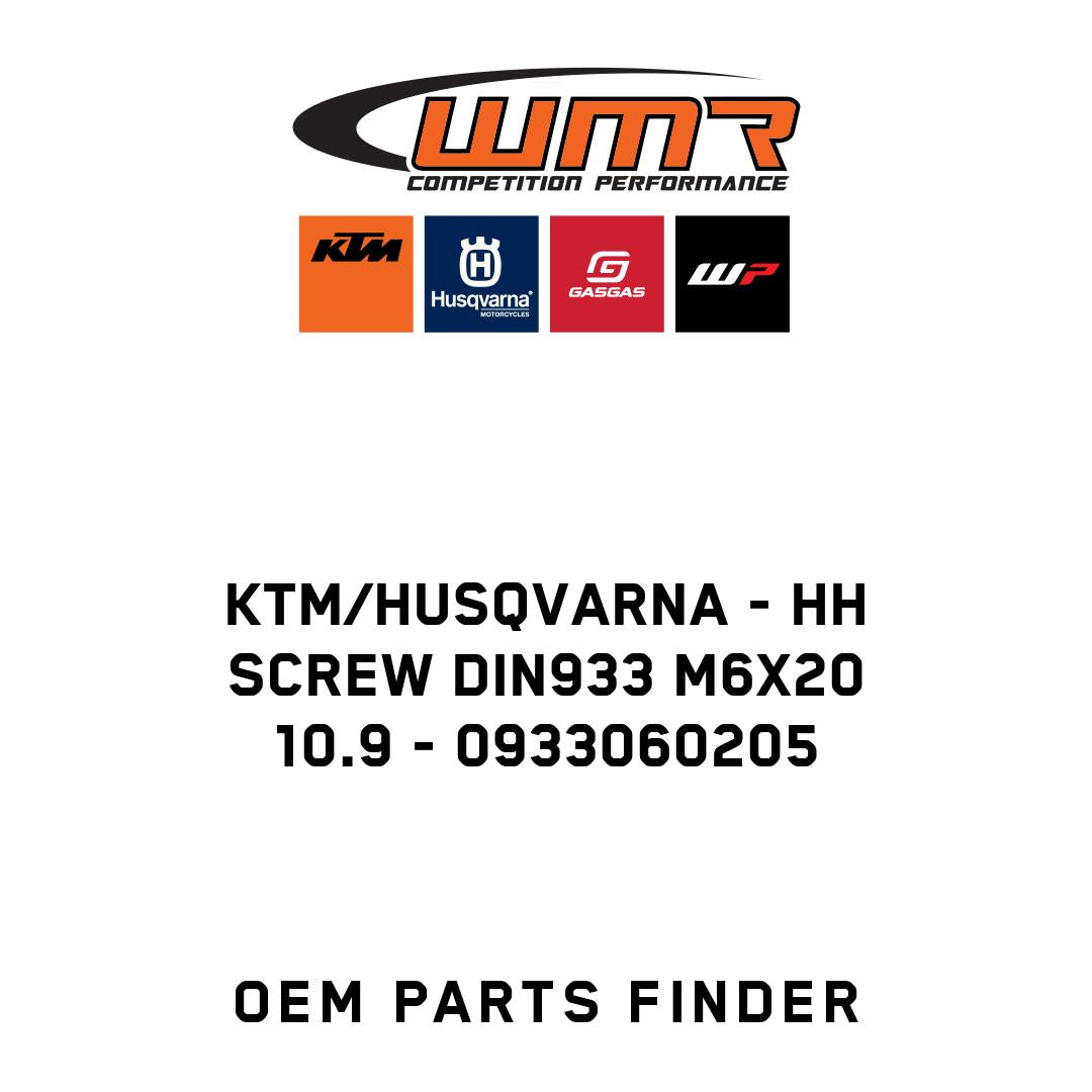 HH SCREW DIN933 M6x20 10.9