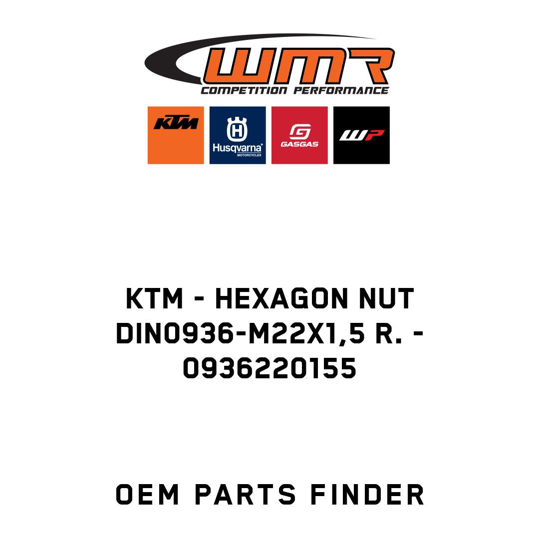 HEXAGON NUT DIN0936-M22X1,5 R.