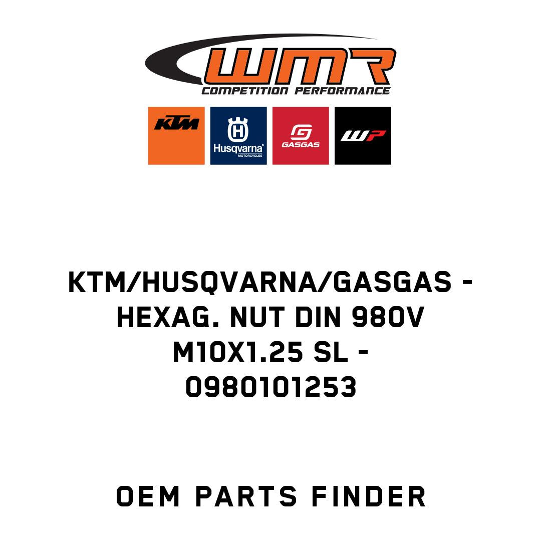 Hexag. nut DIN 980V M10X1.25 SL
