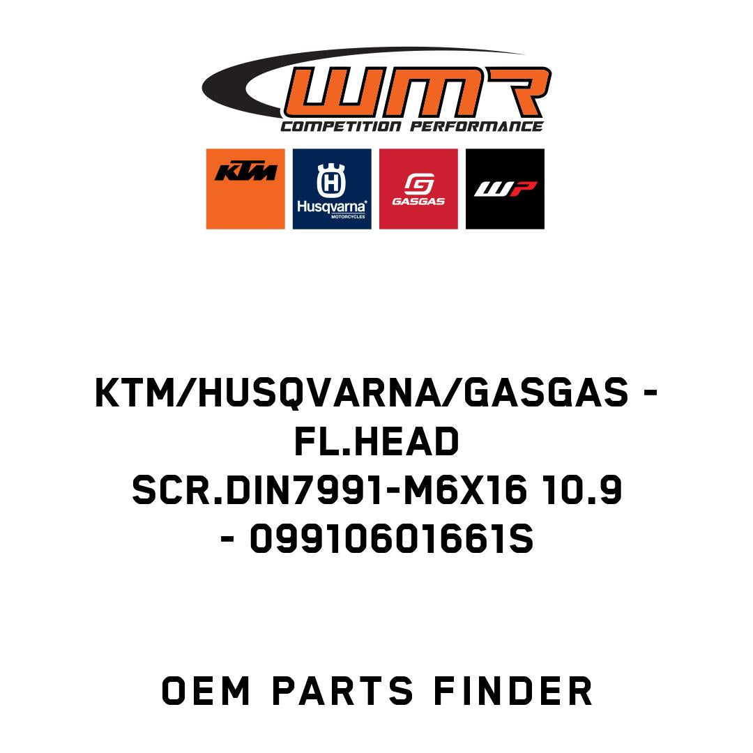 FL.HEAD SCR.DIN7991-M6X16 10.9