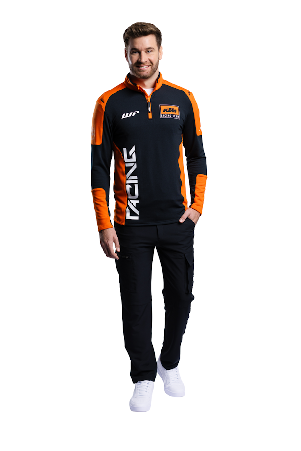 KTM Team Halfzip Sweater Orange/Black
