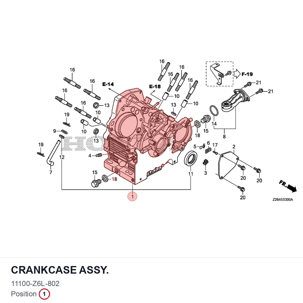 CRANKCASE ASSY.