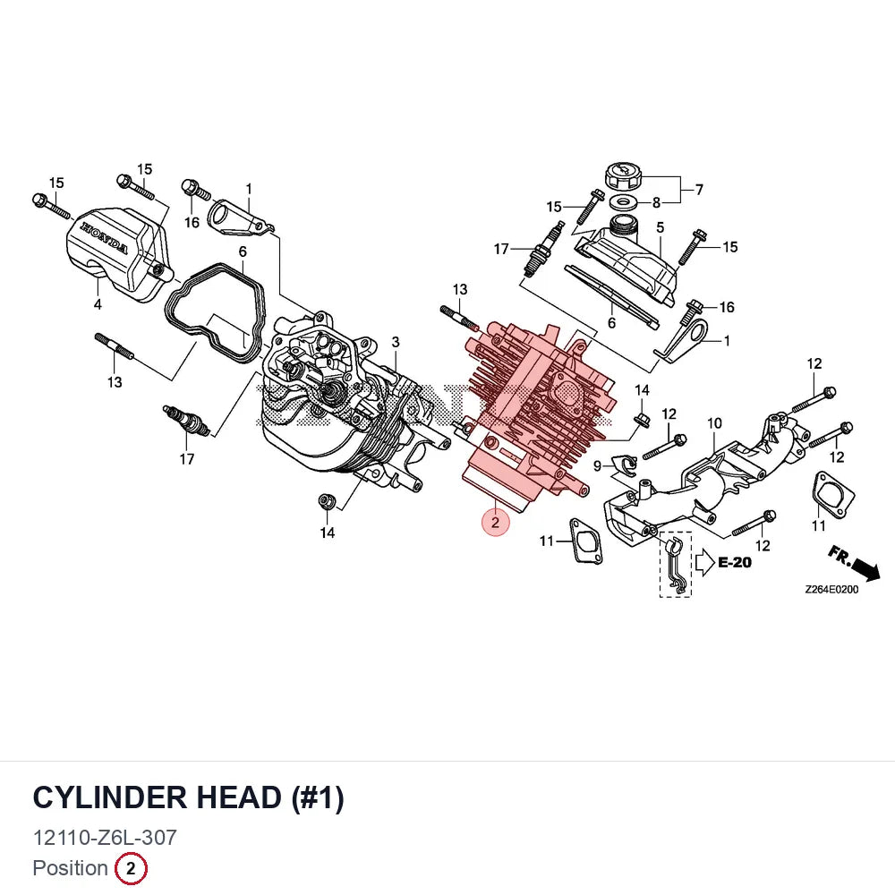 CYLINDER HEAD (#1)