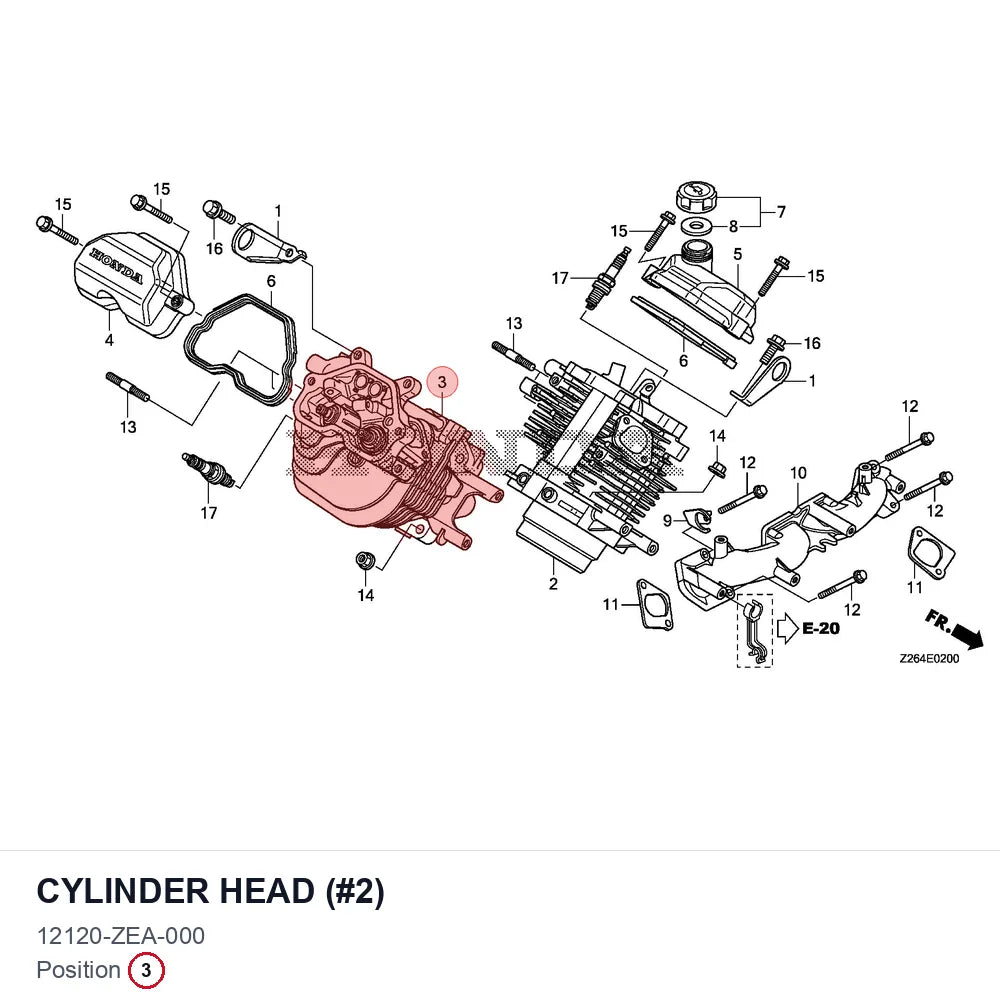 CYLINDER HEAD (#2)