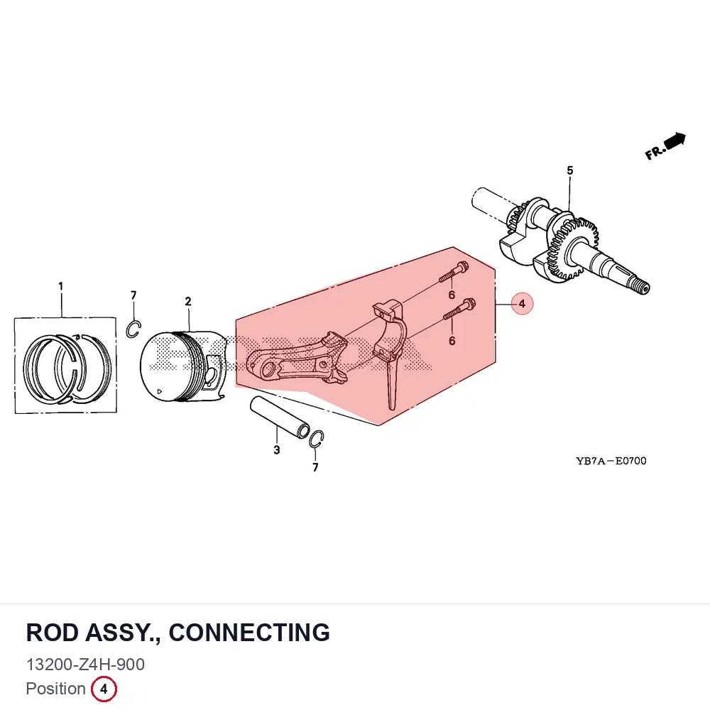 ROD ASSY., CONNECTING