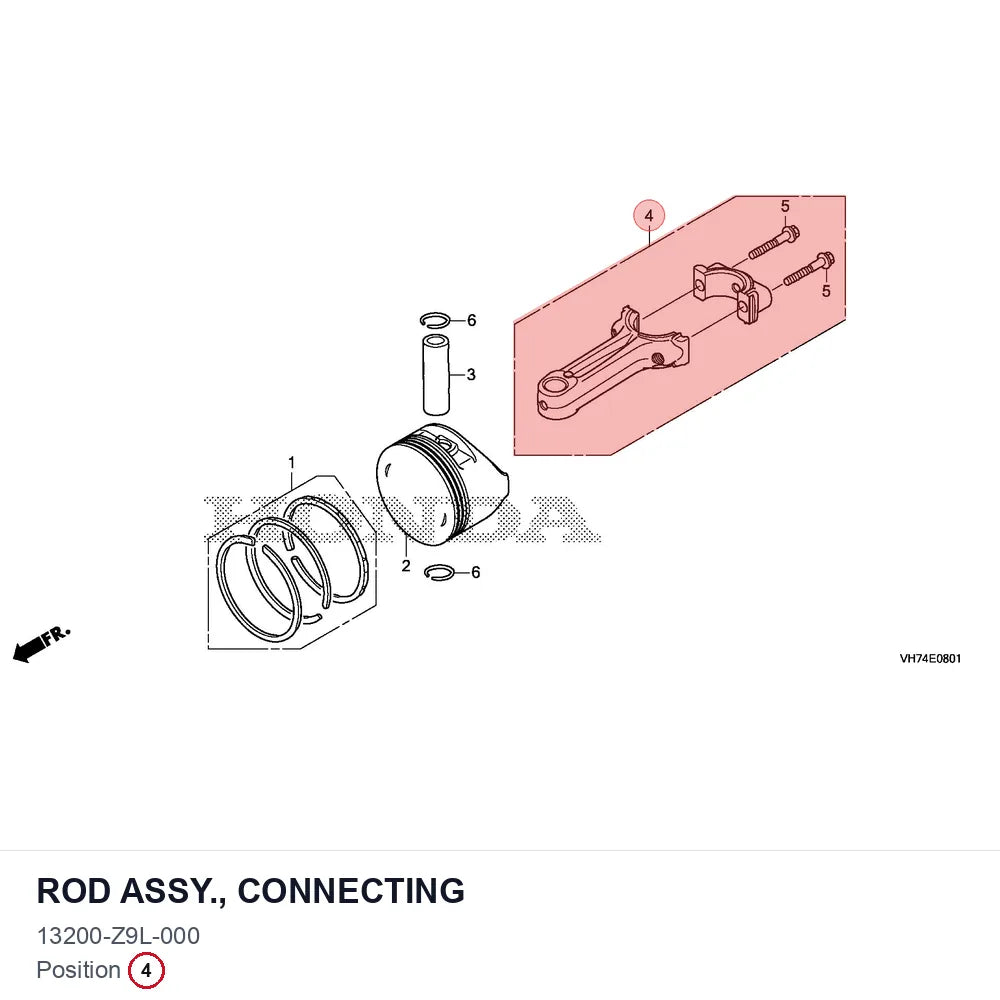 ROD ASSY., CONNECTING