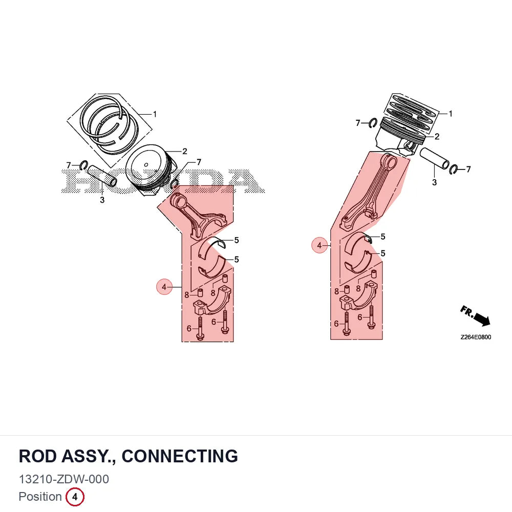ROD ASSY., CONNECTING