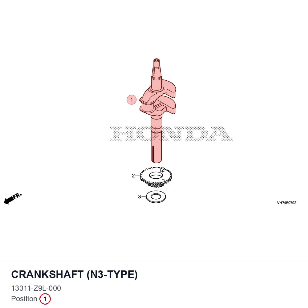 CRANKSHAFT (N3-TYPE)
