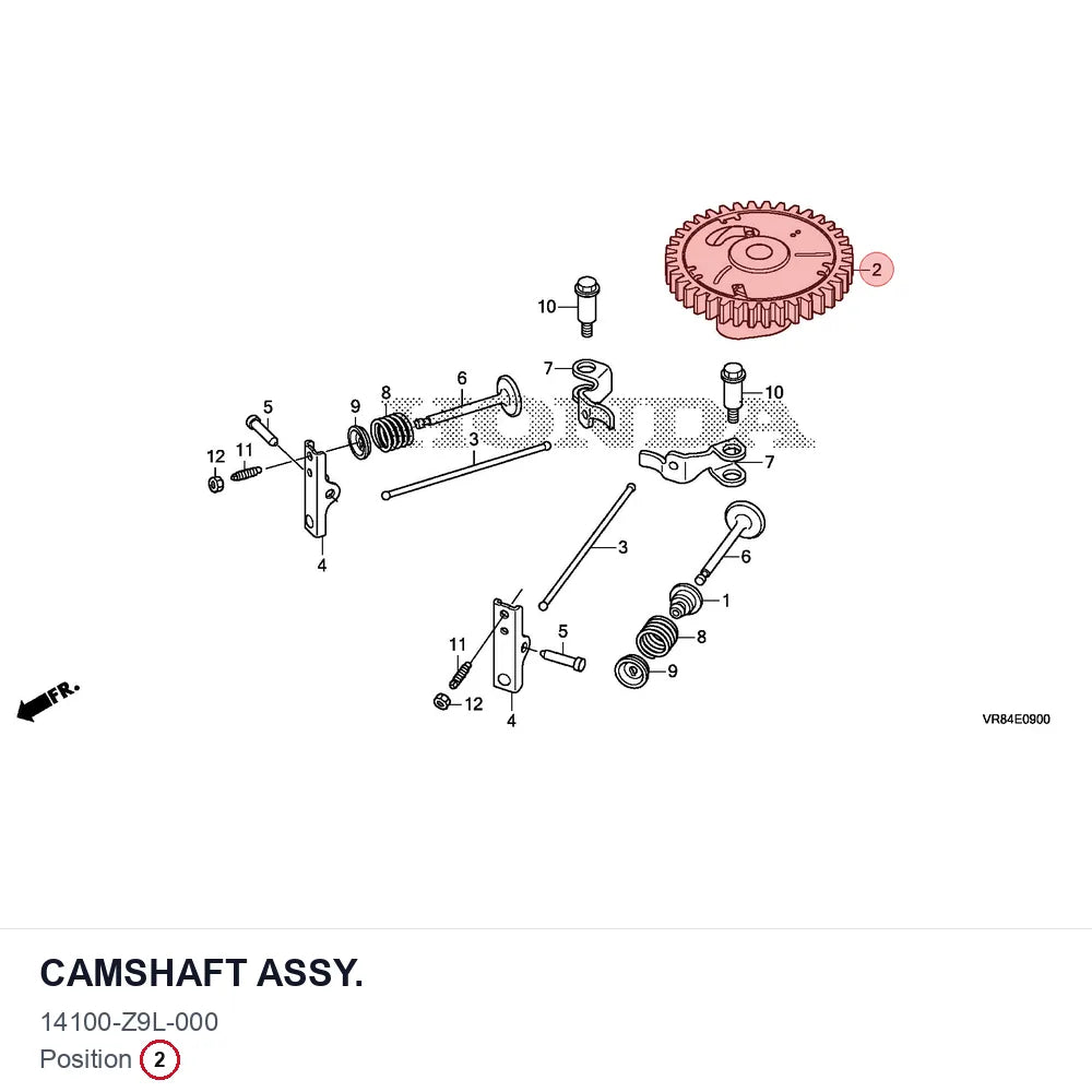 CAMSHAFT ASSY.