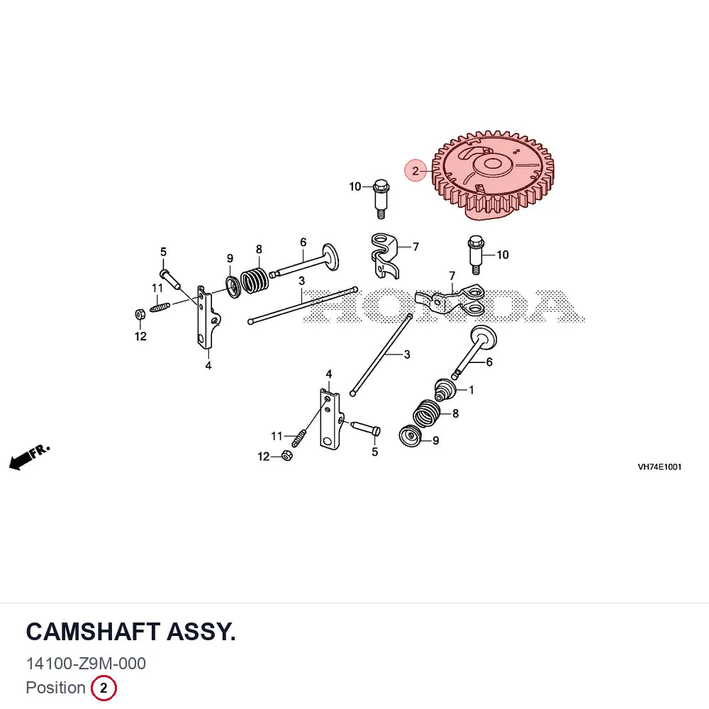 CAMSHAFT ASSY.