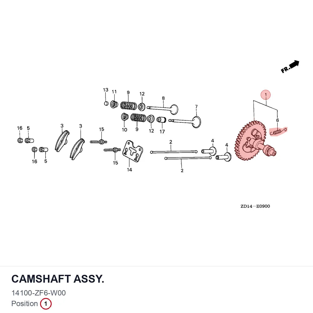 CAMSHAFT ASSY.