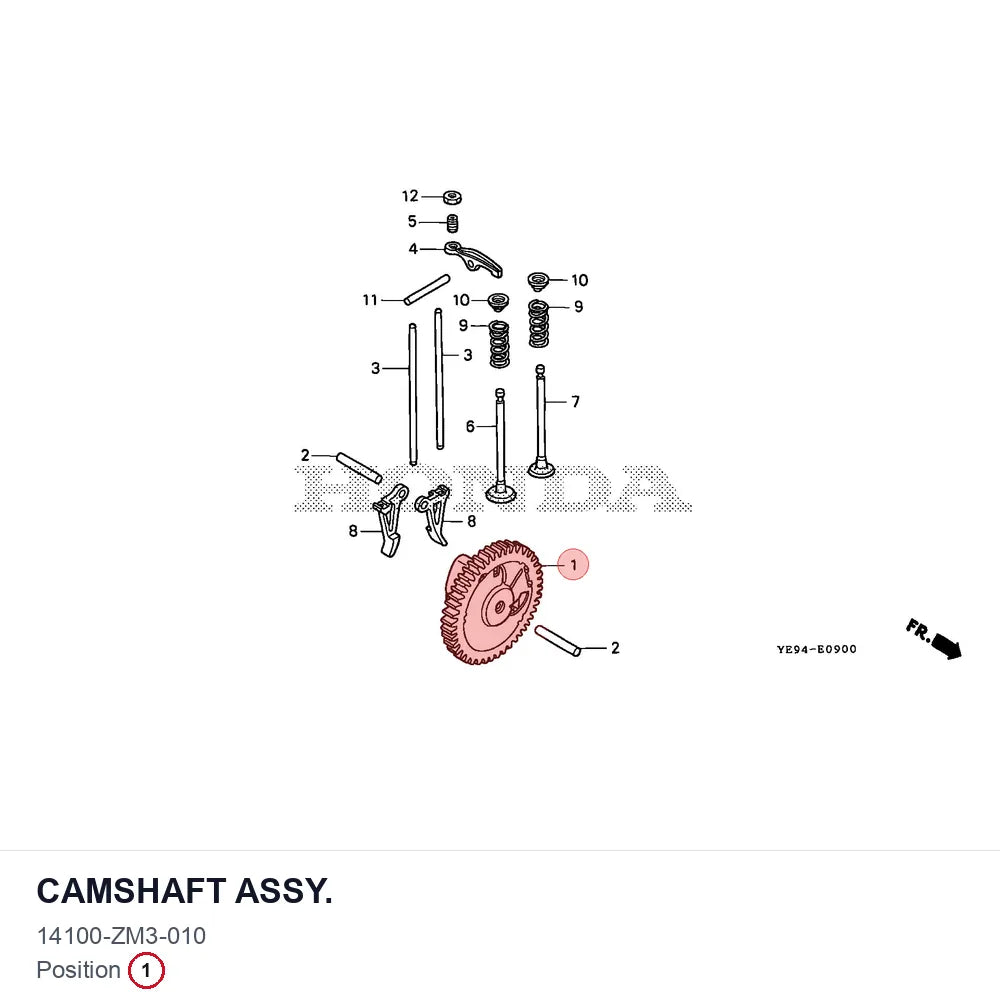 CAMSHAFT ASSY.