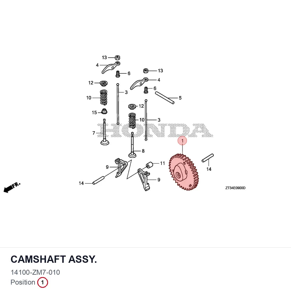 CAMSHAFT ASSY.