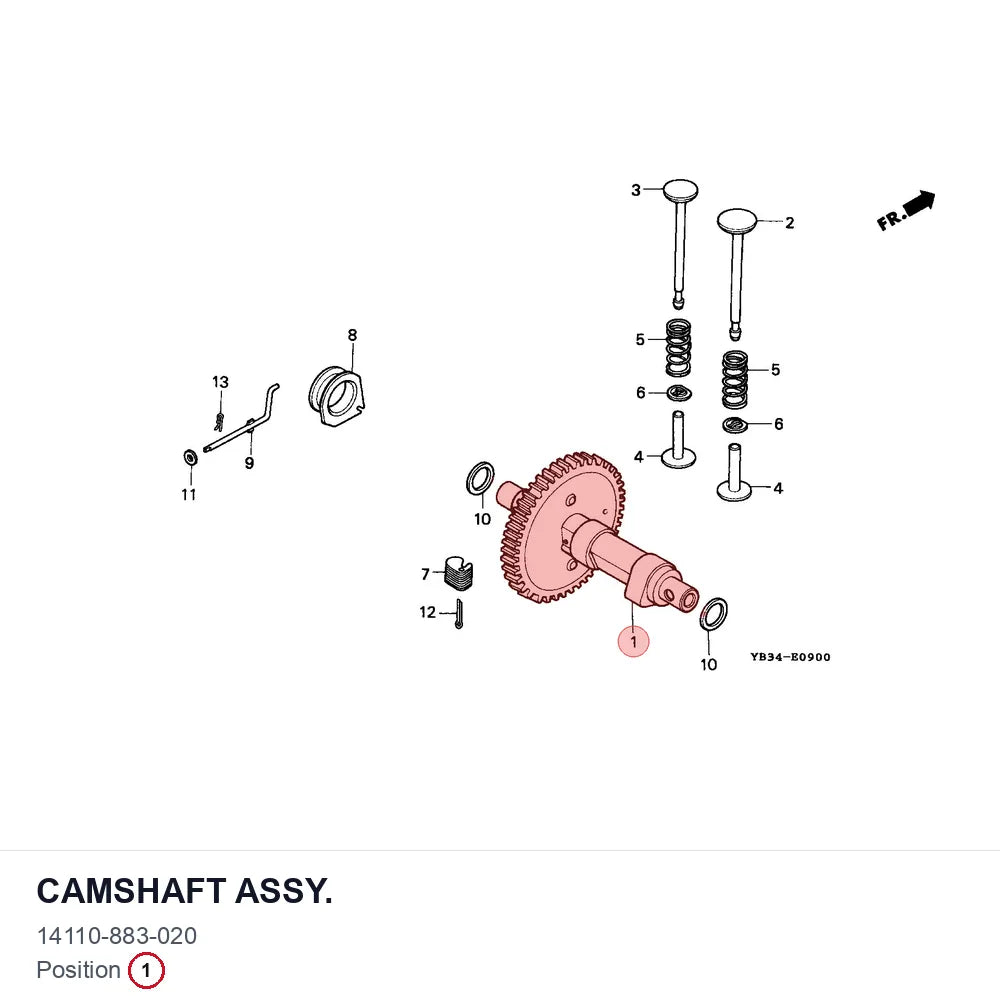 CAMSHAFT ASSY.