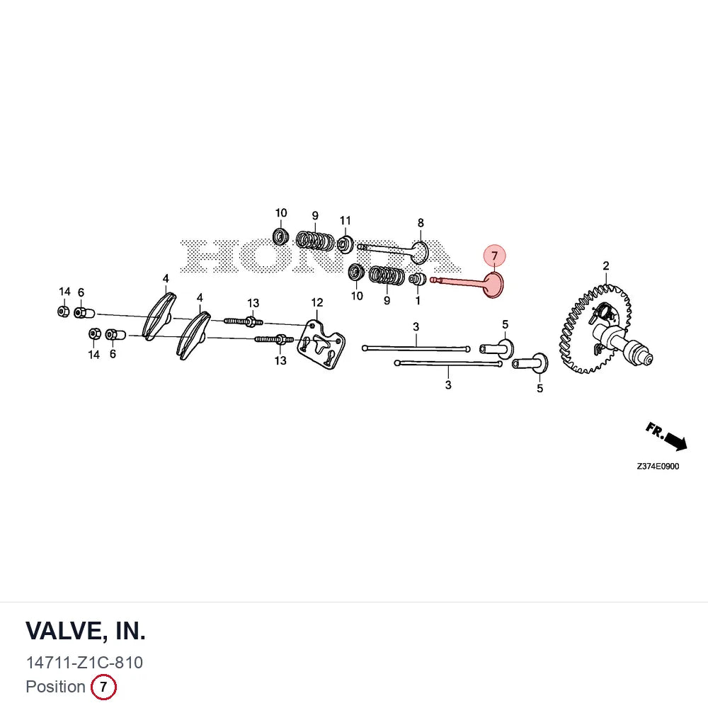 VALVE, IN.