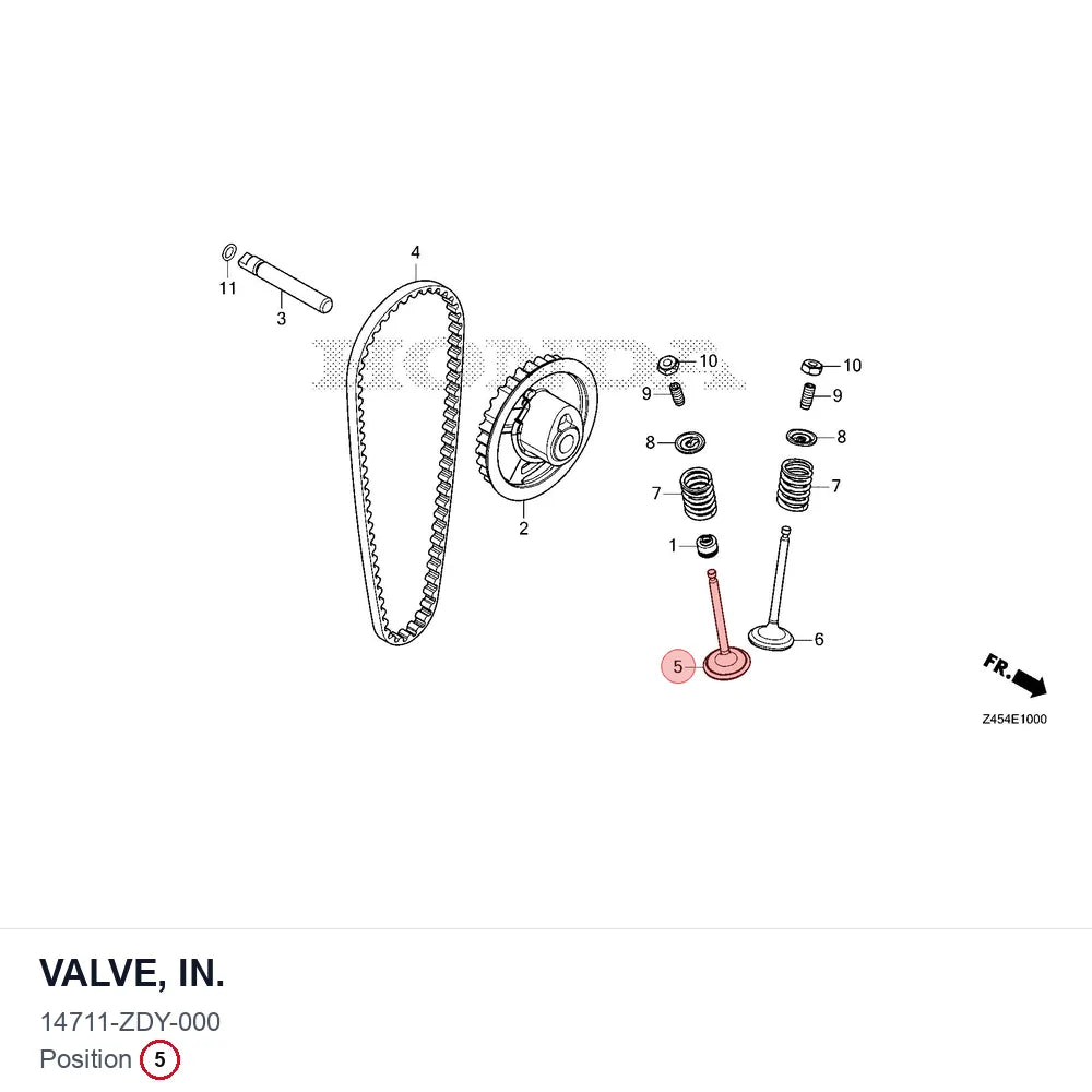 VALVE, IN.