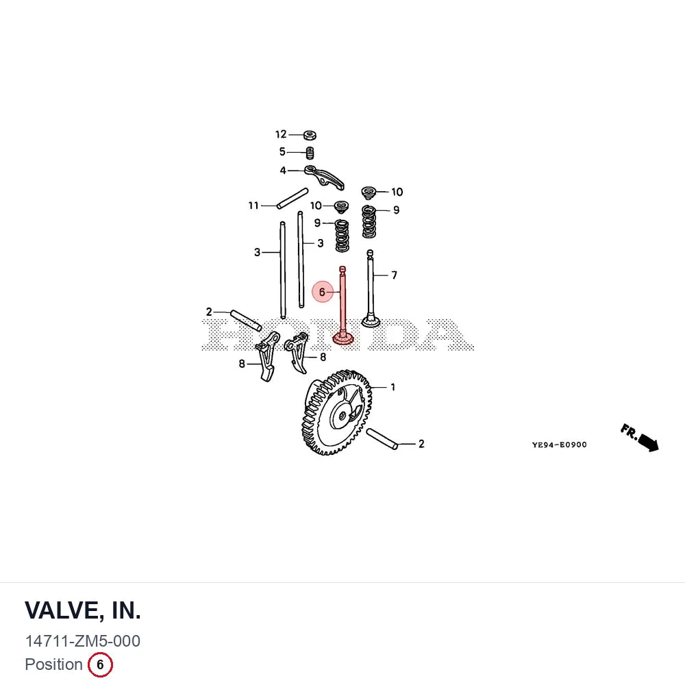 VALVE, IN.