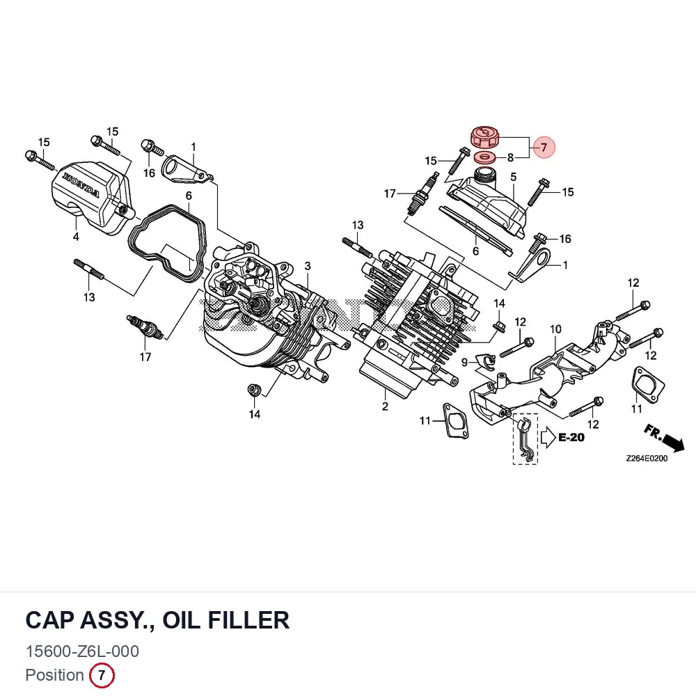 CAP ASSY., OIL FILLER
