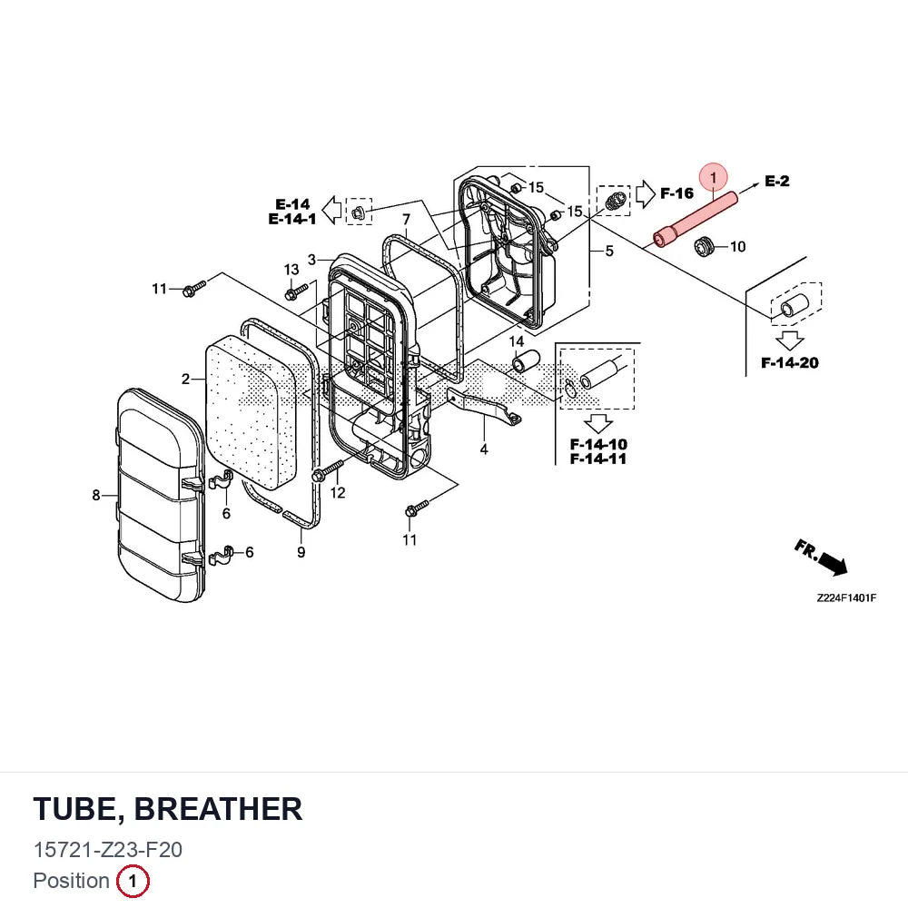 TUBE, BREATHER