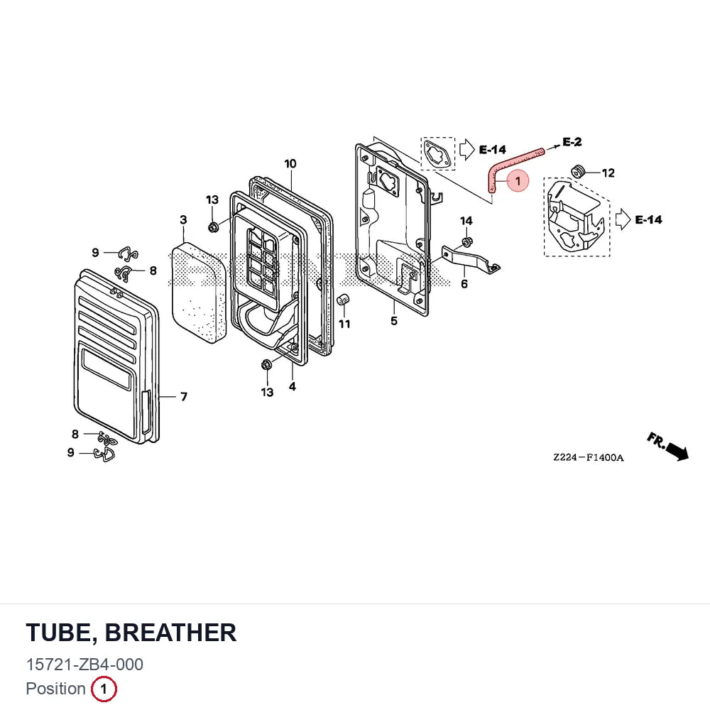 TUBE, BREATHER