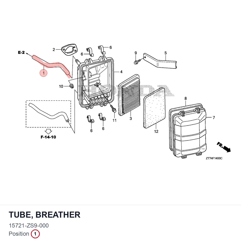 TUBE, BREATHER