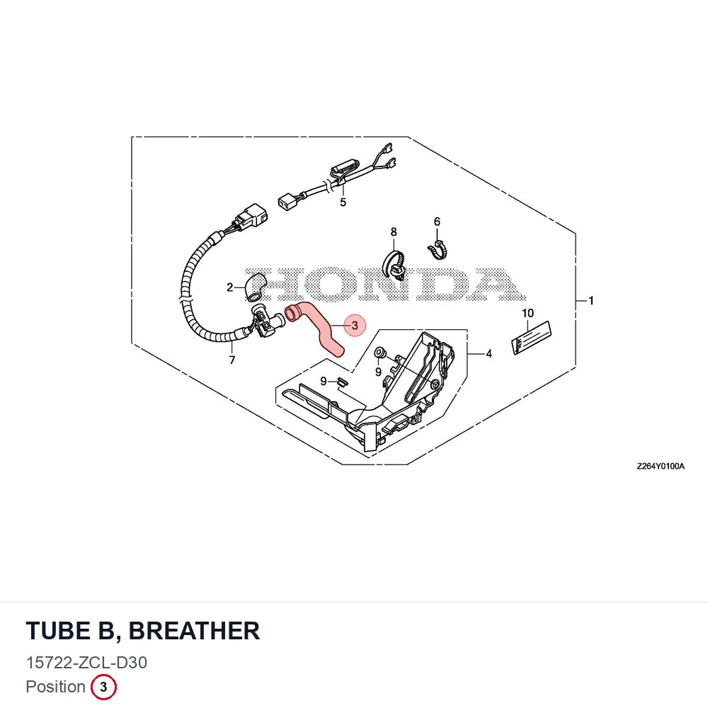 TUBE B, BREATHER
