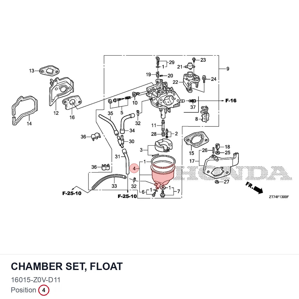 CHAMBER SET, FLOAT