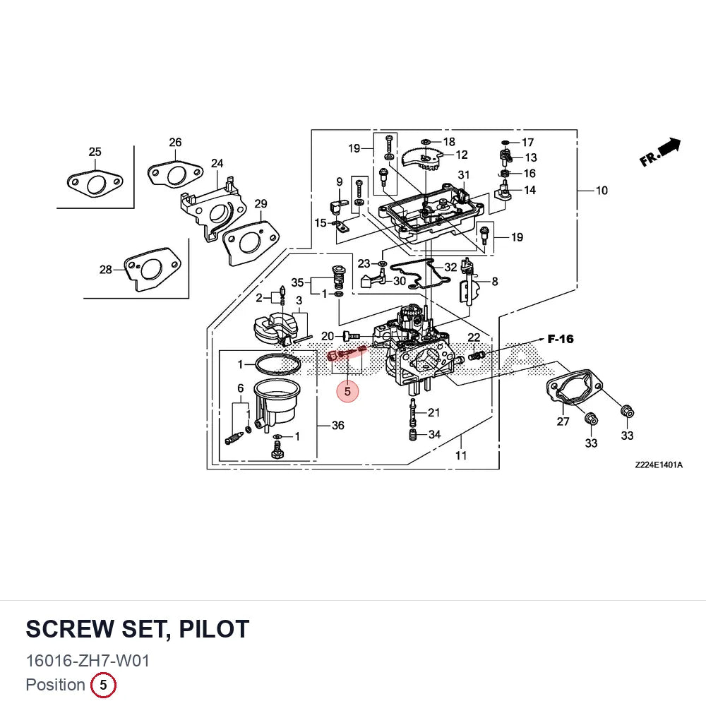 SCREW SET, PILOT