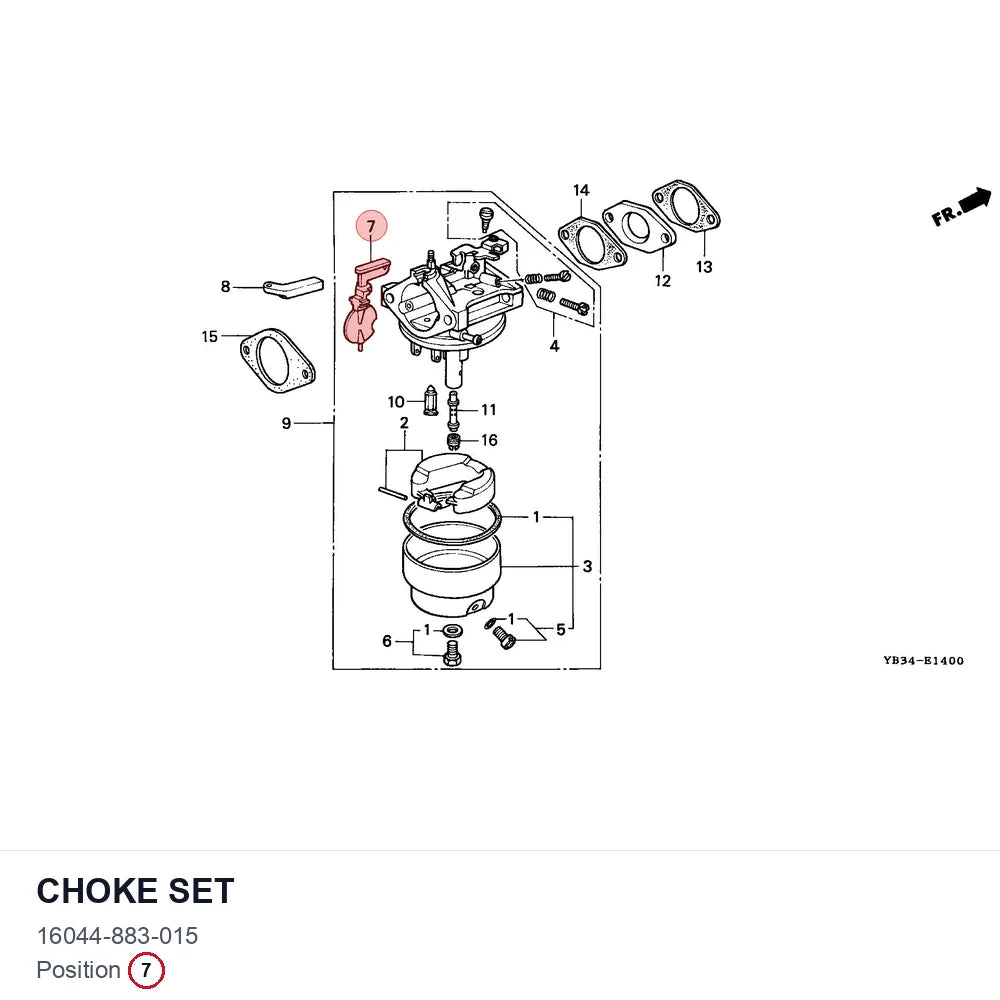CHOKE SET