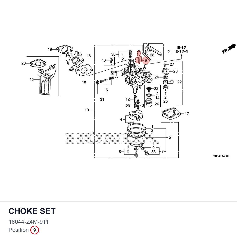 CHOKE SET